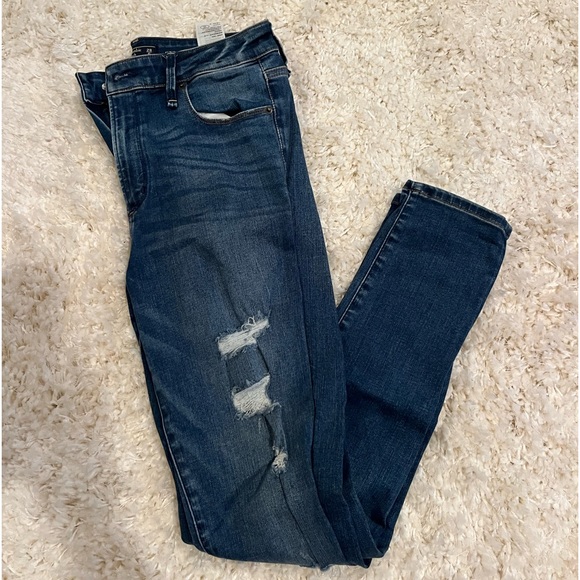 Abercrombie & Fitch Simone High Rise Super Skinny Jeans - Picture 1 of 4